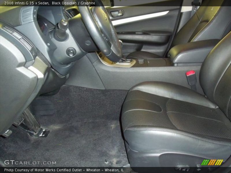 Black Obsidian / Graphite 2008 Infiniti G 35 x Sedan