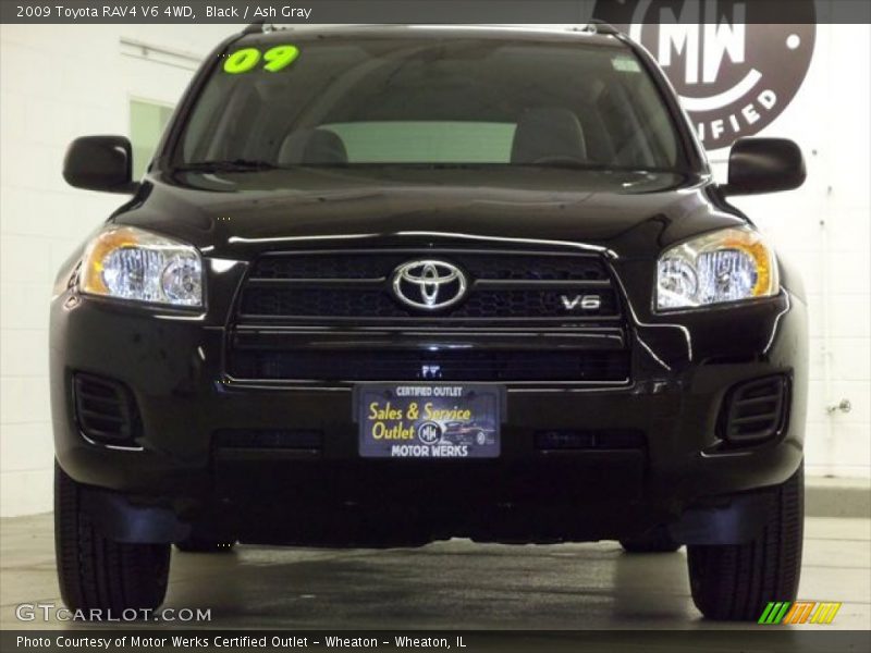 Black / Ash Gray 2009 Toyota RAV4 V6 4WD