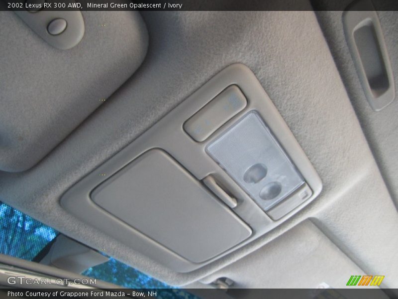 Mineral Green Opalescent / Ivory 2002 Lexus RX 300 AWD