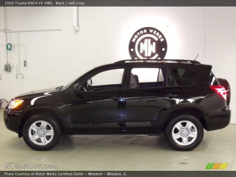 Black / Ash Gray 2009 Toyota RAV4 V6 4WD