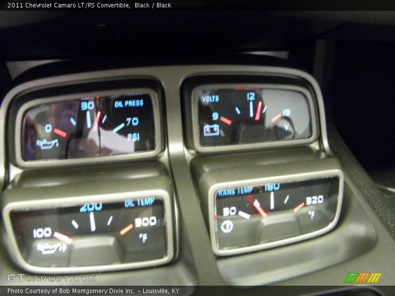  2011 Camaro LT/RS Convertible LT/RS Convertible Gauges
