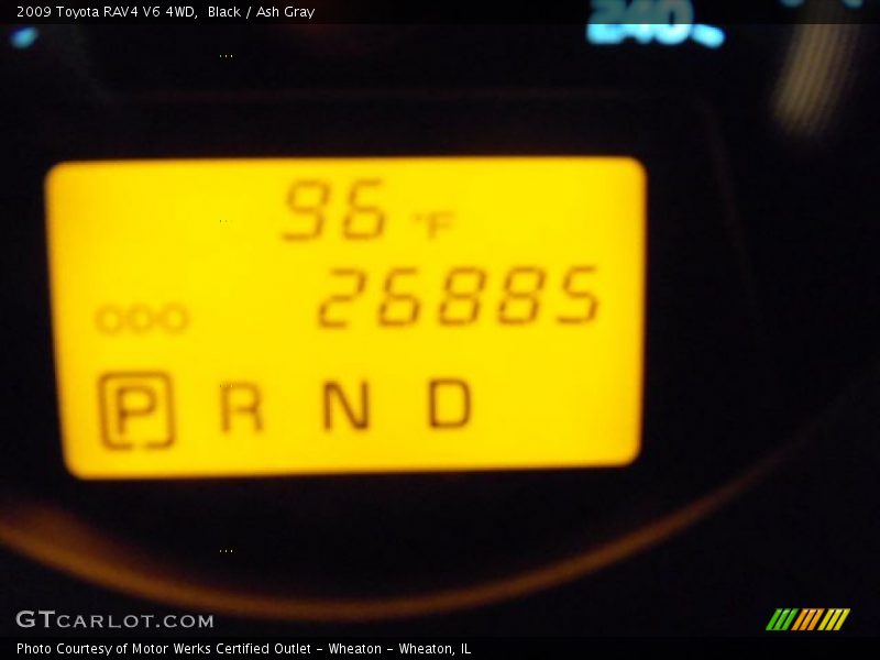 Black / Ash Gray 2009 Toyota RAV4 V6 4WD