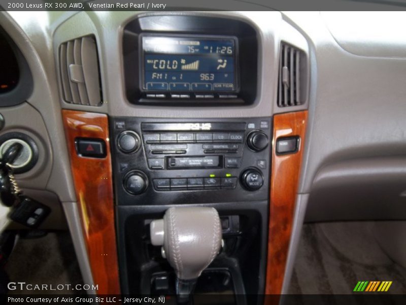 Venetian Red Pearl / Ivory 2000 Lexus RX 300 AWD