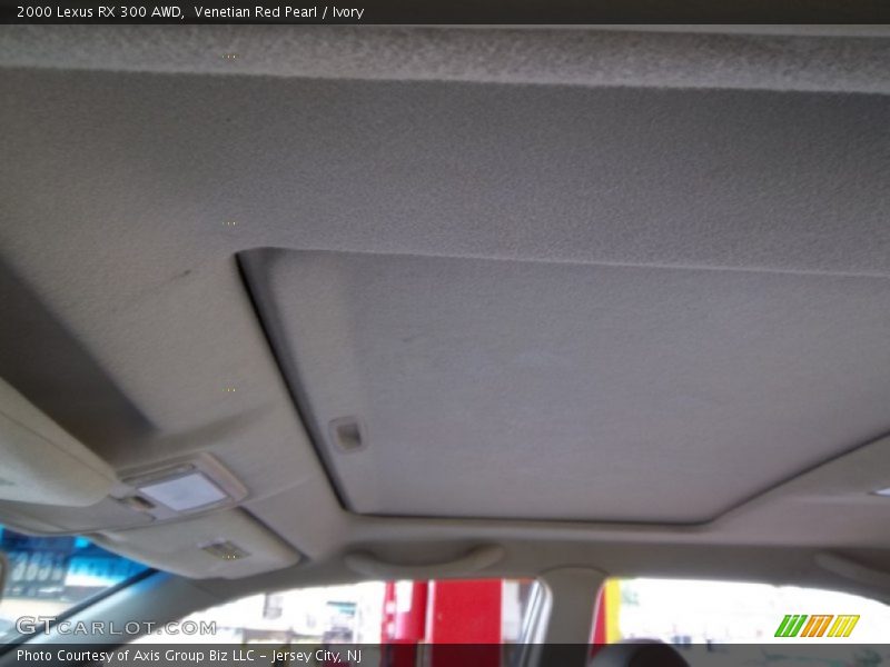 Venetian Red Pearl / Ivory 2000 Lexus RX 300 AWD