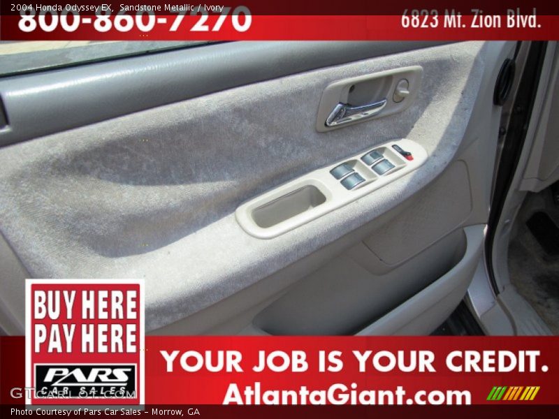 Sandstone Metallic / Ivory 2004 Honda Odyssey EX