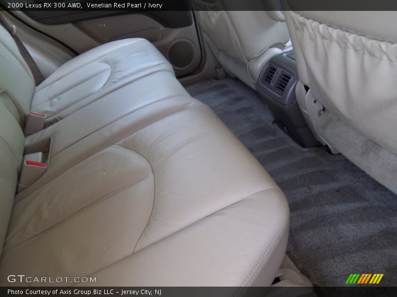 Venetian Red Pearl / Ivory 2000 Lexus RX 300 AWD