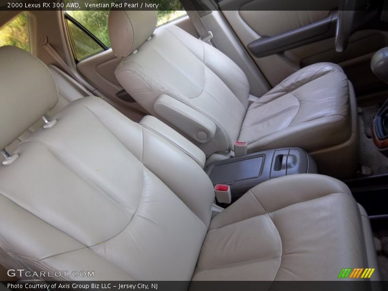 Venetian Red Pearl / Ivory 2000 Lexus RX 300 AWD