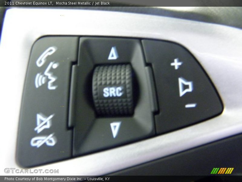 Mocha Steel Metallic / Jet Black 2011 Chevrolet Equinox LT