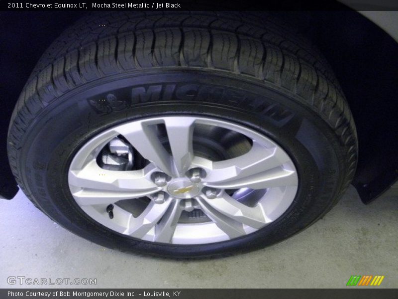 Mocha Steel Metallic / Jet Black 2011 Chevrolet Equinox LT
