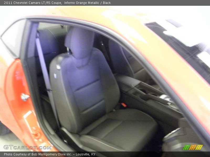Inferno Orange Metallic / Black 2011 Chevrolet Camaro LT/RS Coupe