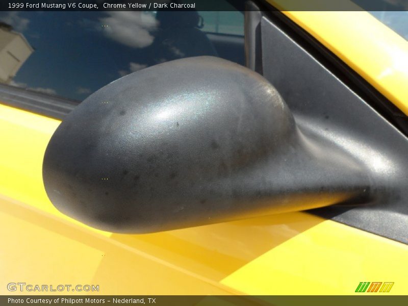 Chrome Yellow / Dark Charcoal 1999 Ford Mustang V6 Coupe