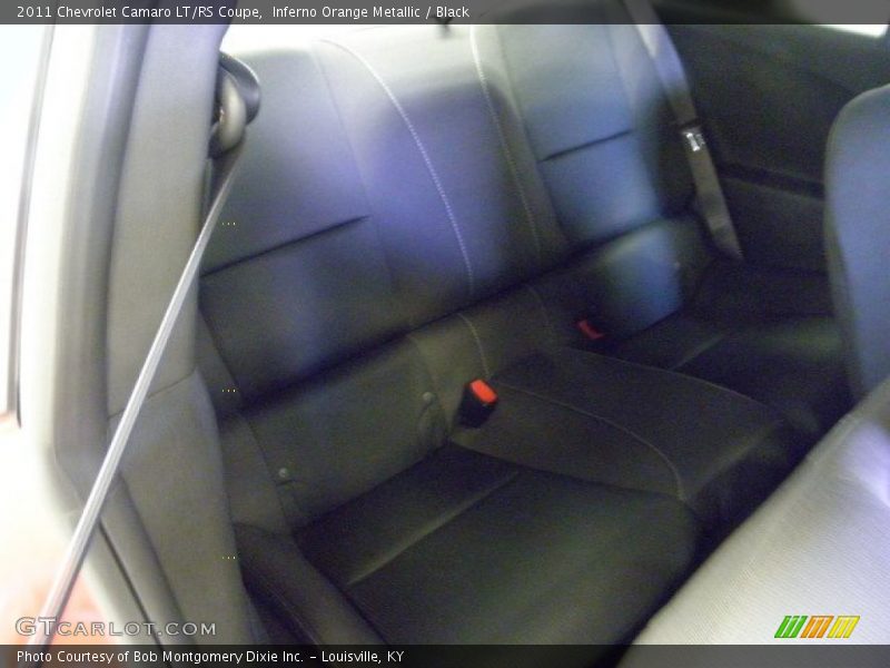 Inferno Orange Metallic / Black 2011 Chevrolet Camaro LT/RS Coupe