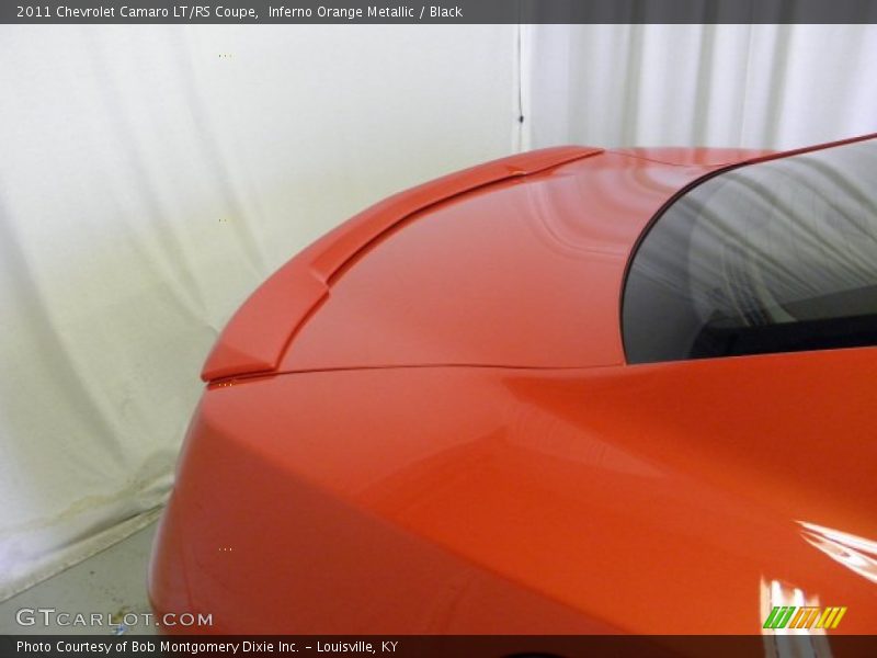 Inferno Orange Metallic / Black 2011 Chevrolet Camaro LT/RS Coupe