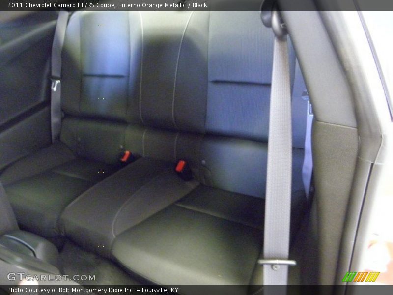 Inferno Orange Metallic / Black 2011 Chevrolet Camaro LT/RS Coupe