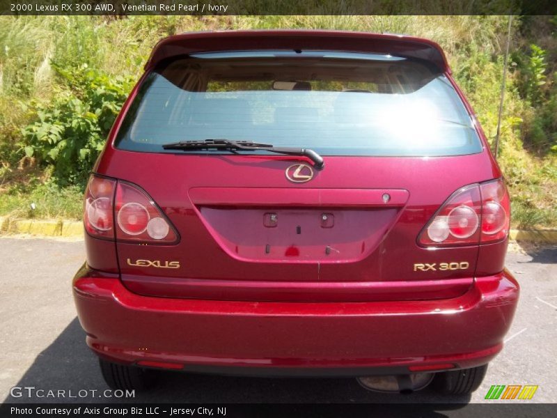 Venetian Red Pearl / Ivory 2000 Lexus RX 300 AWD