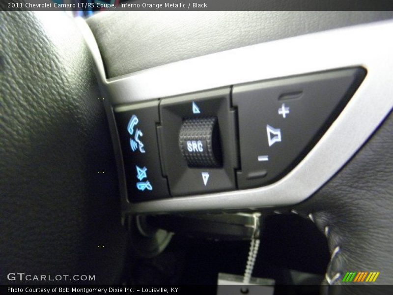 Inferno Orange Metallic / Black 2011 Chevrolet Camaro LT/RS Coupe