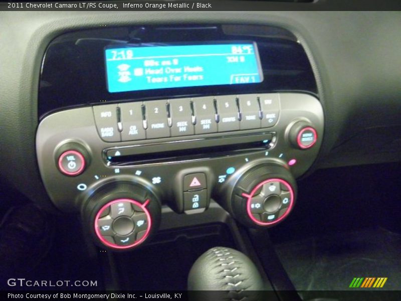 Inferno Orange Metallic / Black 2011 Chevrolet Camaro LT/RS Coupe