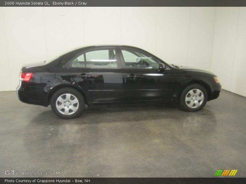 Ebony Black / Gray 2006 Hyundai Sonata GL