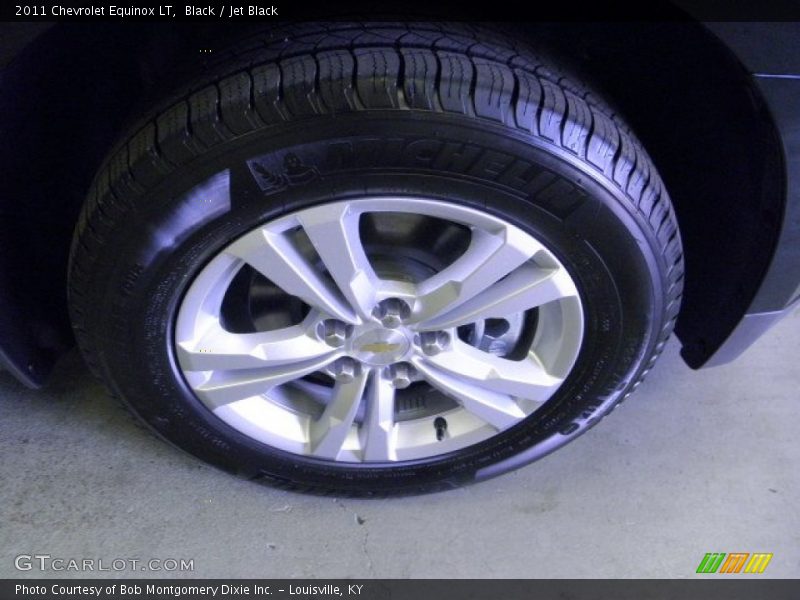 Black / Jet Black 2011 Chevrolet Equinox LT