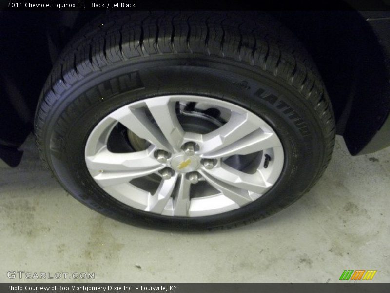 Black / Jet Black 2011 Chevrolet Equinox LT