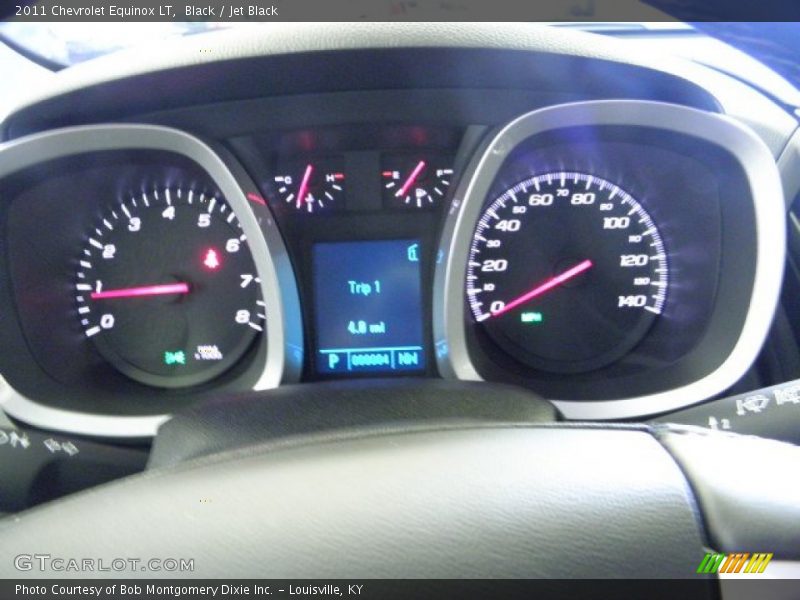 Black / Jet Black 2011 Chevrolet Equinox LT