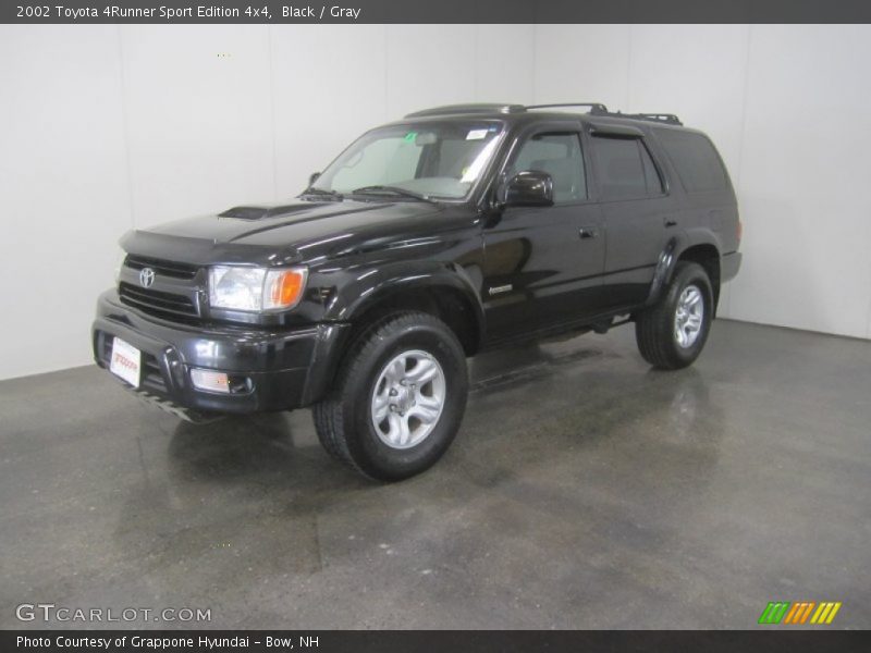 Black / Gray 2002 Toyota 4Runner Sport Edition 4x4