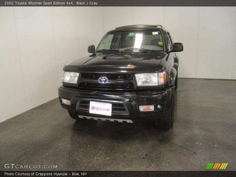 Black / Gray 2002 Toyota 4Runner Sport Edition 4x4