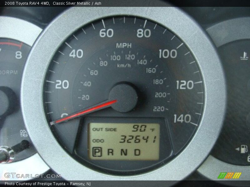 Classic Silver Metallic / Ash 2008 Toyota RAV4 4WD