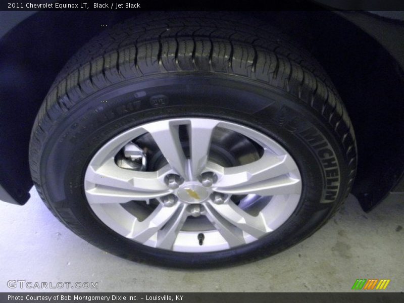 Black / Jet Black 2011 Chevrolet Equinox LT
