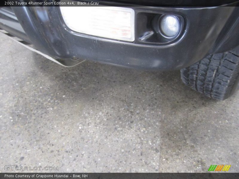 Black / Gray 2002 Toyota 4Runner Sport Edition 4x4