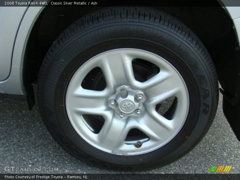 Classic Silver Metallic / Ash 2008 Toyota RAV4 4WD