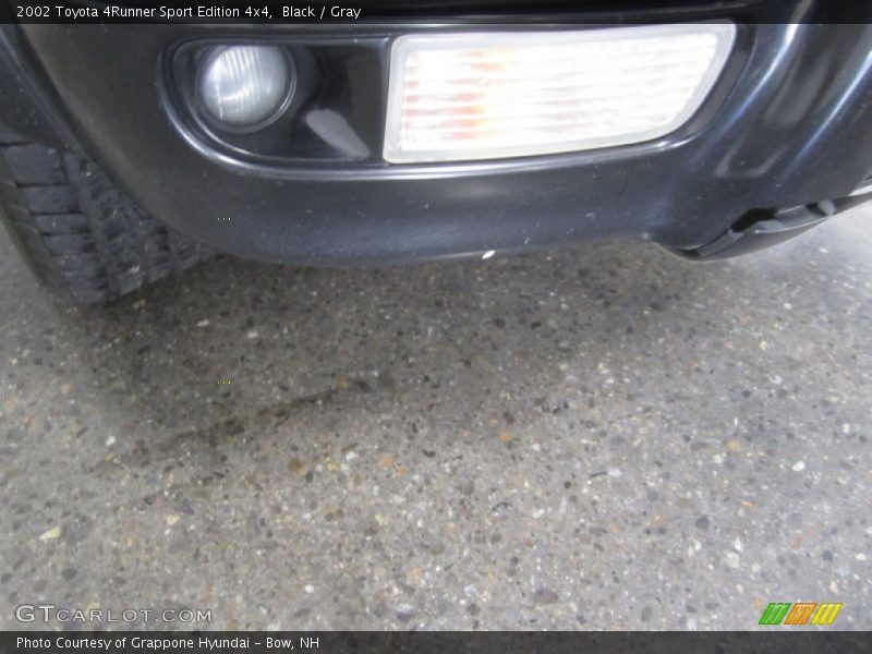 Black / Gray 2002 Toyota 4Runner Sport Edition 4x4