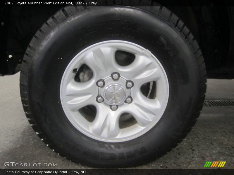 Black / Gray 2002 Toyota 4Runner Sport Edition 4x4