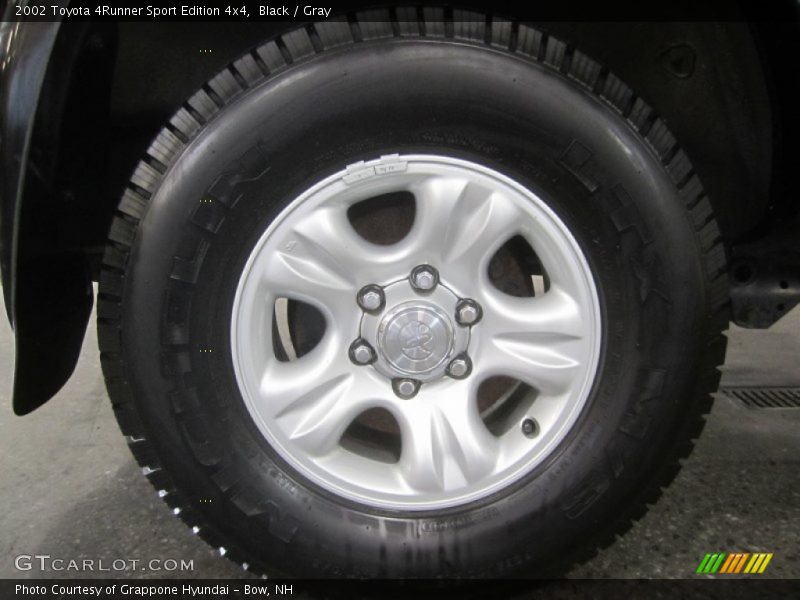 Black / Gray 2002 Toyota 4Runner Sport Edition 4x4