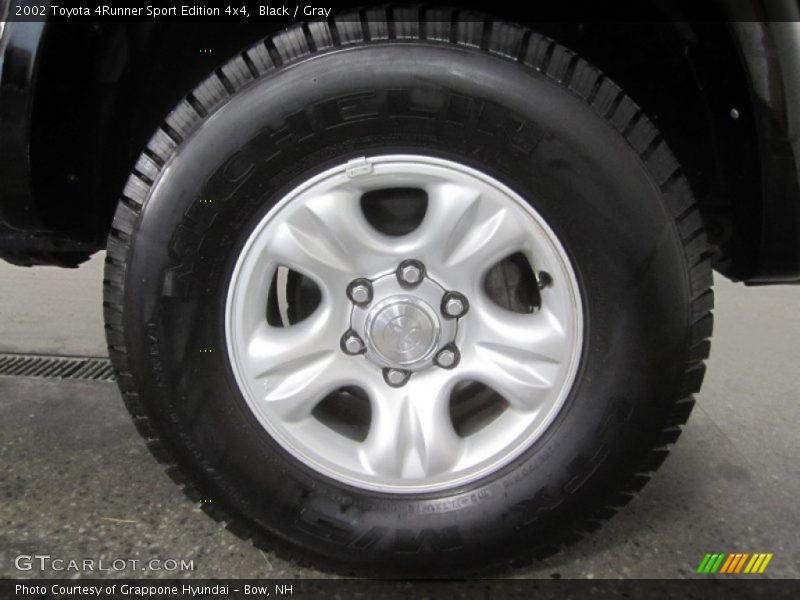 Black / Gray 2002 Toyota 4Runner Sport Edition 4x4