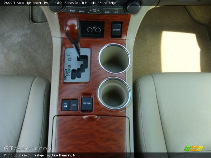 Sandy Beach Metallic / Sand Beige 2009 Toyota Highlander Limited 4WD