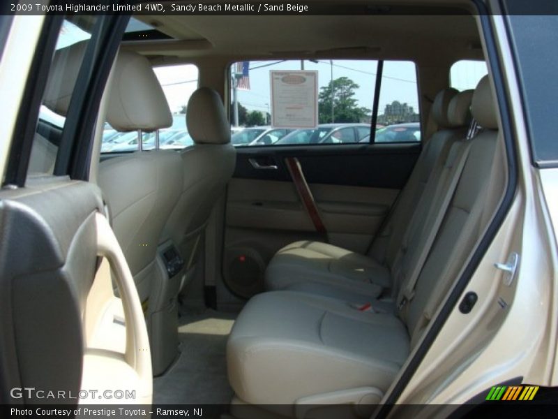 Sandy Beach Metallic / Sand Beige 2009 Toyota Highlander Limited 4WD