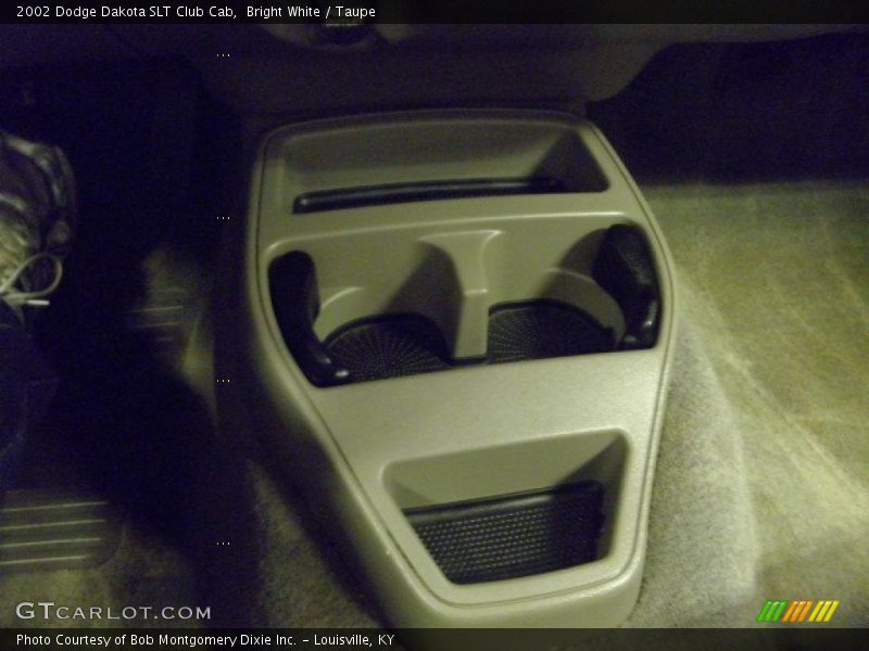 Bright White / Taupe 2002 Dodge Dakota SLT Club Cab