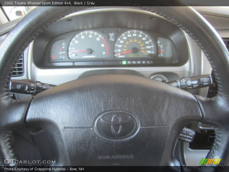 Black / Gray 2002 Toyota 4Runner Sport Edition 4x4