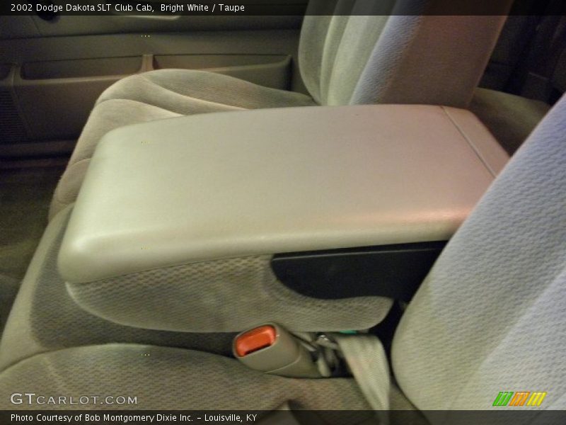 Bright White / Taupe 2002 Dodge Dakota SLT Club Cab