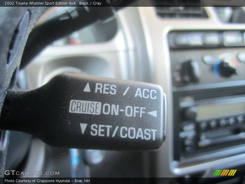 Black / Gray 2002 Toyota 4Runner Sport Edition 4x4