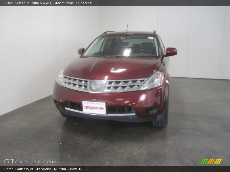 Merlot Pearl / Charcoal 2006 Nissan Murano S AWD