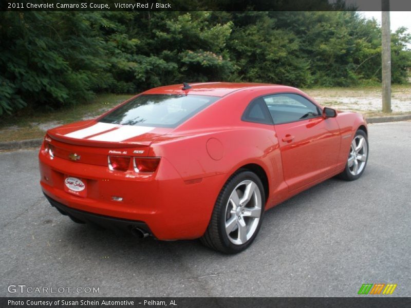 Victory Red / Black 2011 Chevrolet Camaro SS Coupe