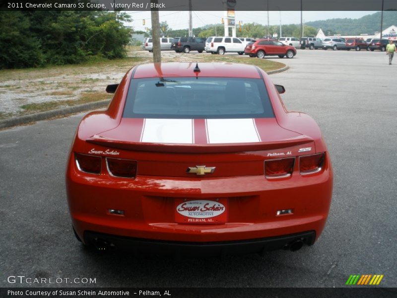 Victory Red / Black 2011 Chevrolet Camaro SS Coupe