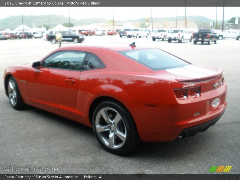 Victory Red / Black 2011 Chevrolet Camaro SS Coupe