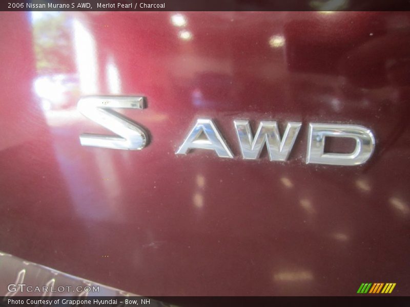 Merlot Pearl / Charcoal 2006 Nissan Murano S AWD