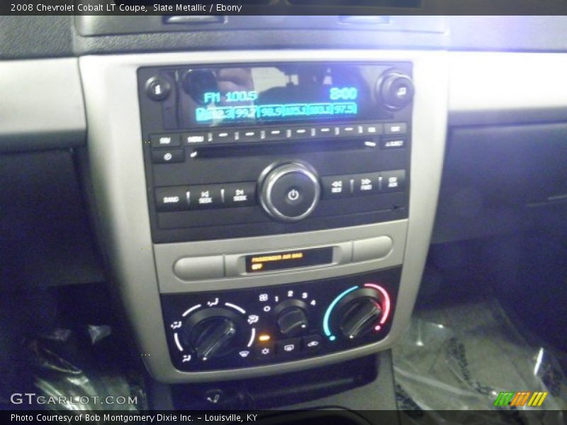 Slate Metallic / Ebony 2008 Chevrolet Cobalt LT Coupe