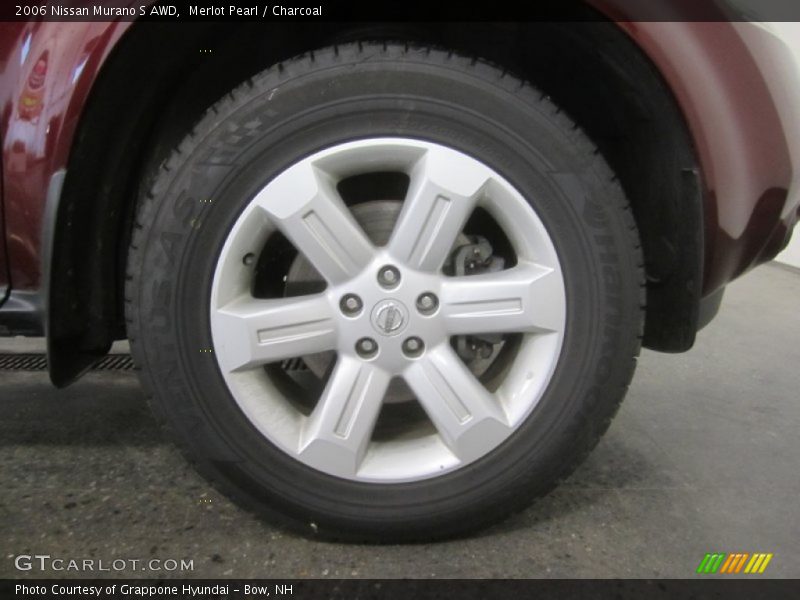 Merlot Pearl / Charcoal 2006 Nissan Murano S AWD