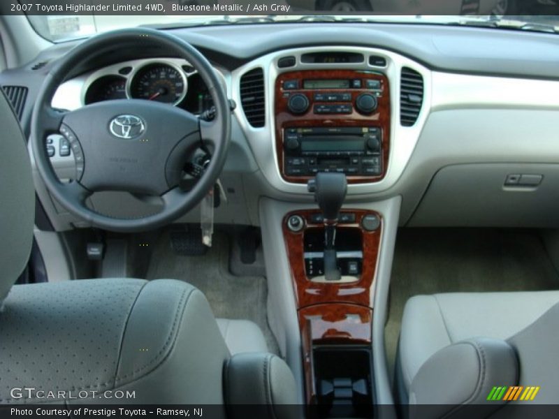 Bluestone Metallic / Ash Gray 2007 Toyota Highlander Limited 4WD
