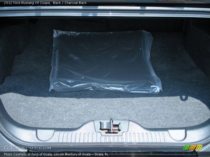  2012 Mustang V6 Coupe Trunk